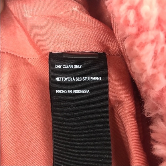 NWT Free People Pink Teddy‎ Cropped Jacket Size XS - Picture 12 of 13